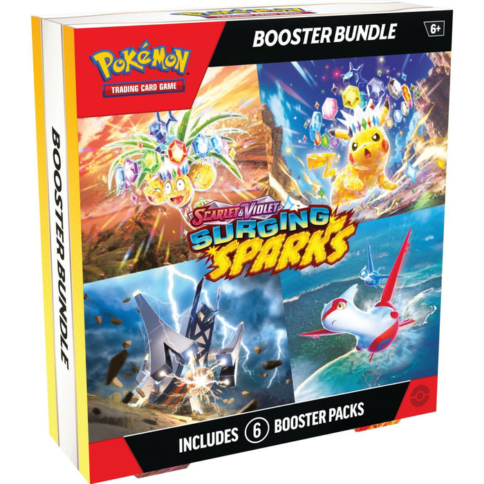 Pokemon Trading Card Game: Scarlet and Violet Surging Sparks Booster Bundle