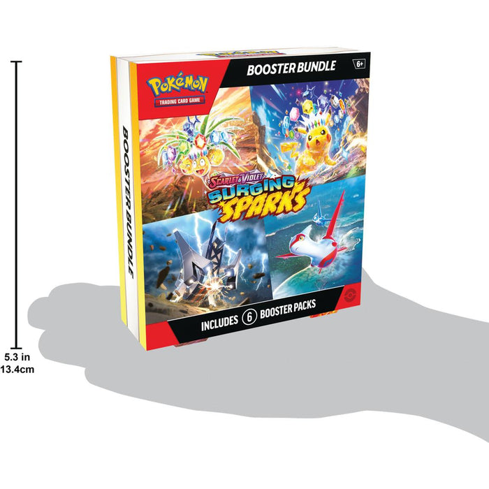 Pokemon Trading Card Game: Scarlet and Violet Surging Sparks Booster Bundle