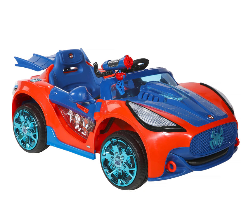 Spider-Man Super Car 6 Volt with Lights and Sounds, by Dynacraft