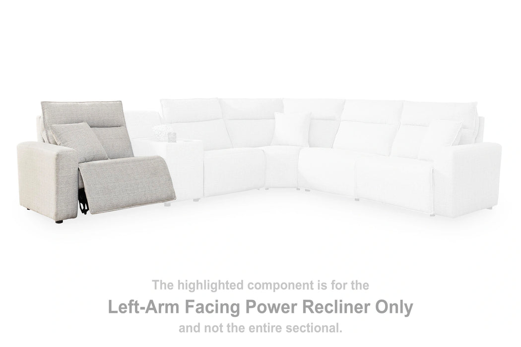 Modmax II Power Reclining Sectional with Chaise and Audio Console