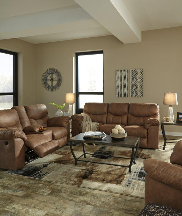 Boxberg Reclining Loveseat with Console