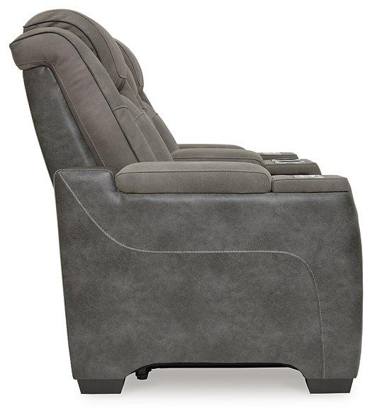 Next-Gen DuraPella Power Reclining Loveseat with Console