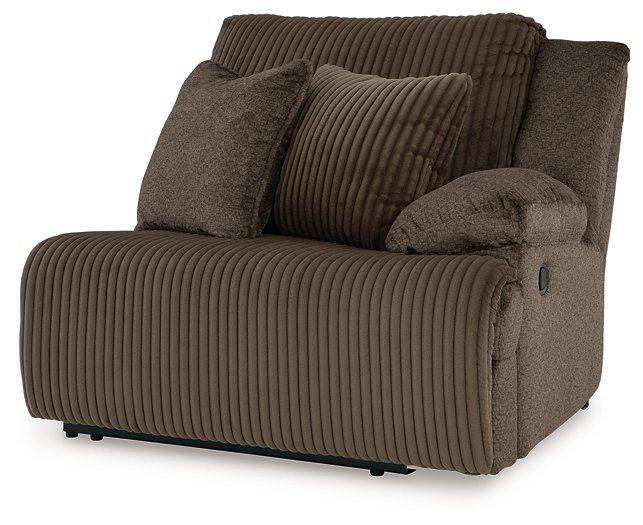 Top Tier Reclining Sectional Sofa with Chaise