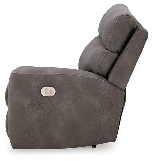 Next-Gen DuraPella Power Reclining Sectional Loveseat with Console