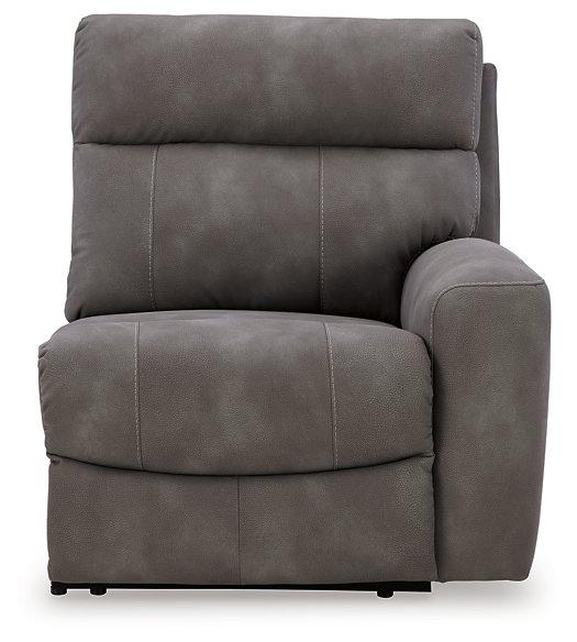 Next-Gen DuraPella Power Reclining Sectional Loveseat with Console