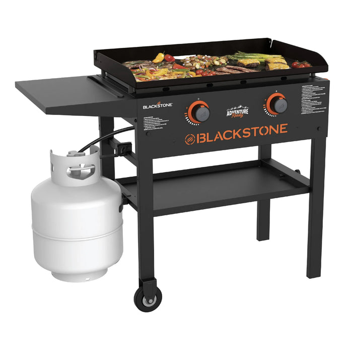 Blackstone Adventure Ready 2-Burner 28” Propane Griddle with Omnivore Griddle Plate