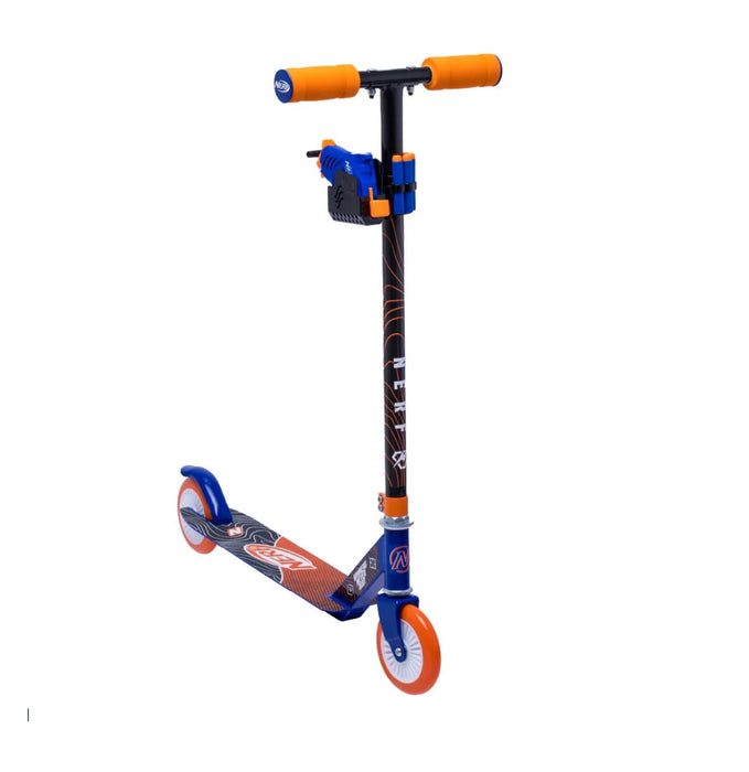 Nerf Scooter with Detachable Blaster for Any Child 8 and up 185lb Weight Limit, 9lb Assembled Weight