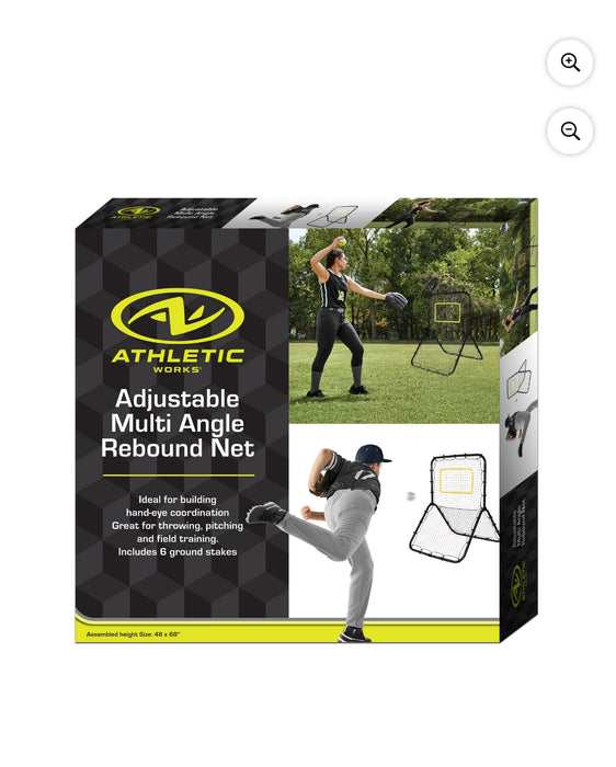 Athletic Works 48" x 68" Adjustable Rebound Net All Sports