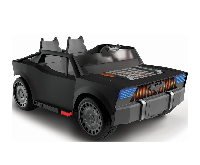 12V Batman Batmobile Battery Powered Ride-on with Remote Control, for a Child Ages 3+