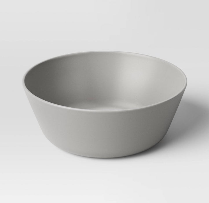 33.5 fl oz cereal bowl light grey - CASE OF 24