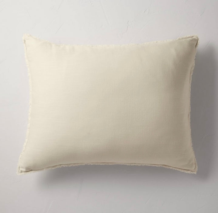 King Euro Heavyweight Linen Blend Throw
Pillow Natural - Casaluna™