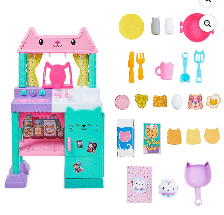 Gabby's Dollhouse Interactive Cakey Play Kitchen Set