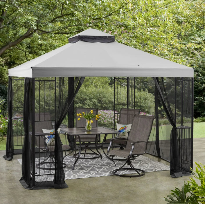 Mainstays 10' x 10' Easy Assembly Outdoor Furniture Patio Gazebo