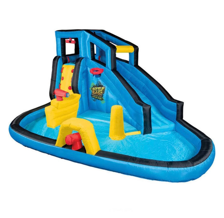 Banzai Battle Blast Inflatable Water Park Play Center