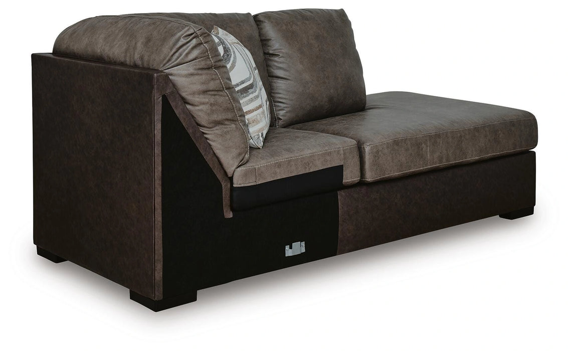 Castille Way Sectional with Chaise